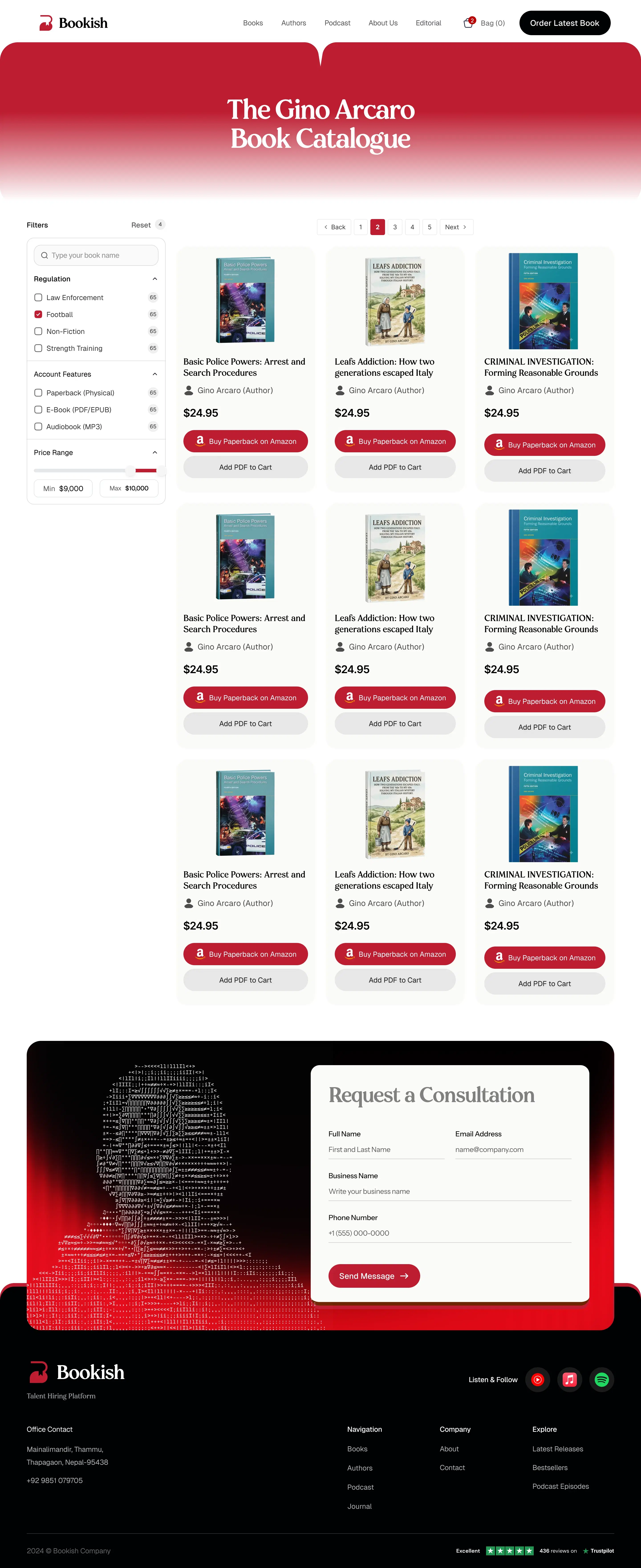 Gino's Book & Portfolio preview 1